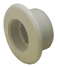Wall Fitting - Hydro Air Suction 1-1/2"S - White (#103801)
