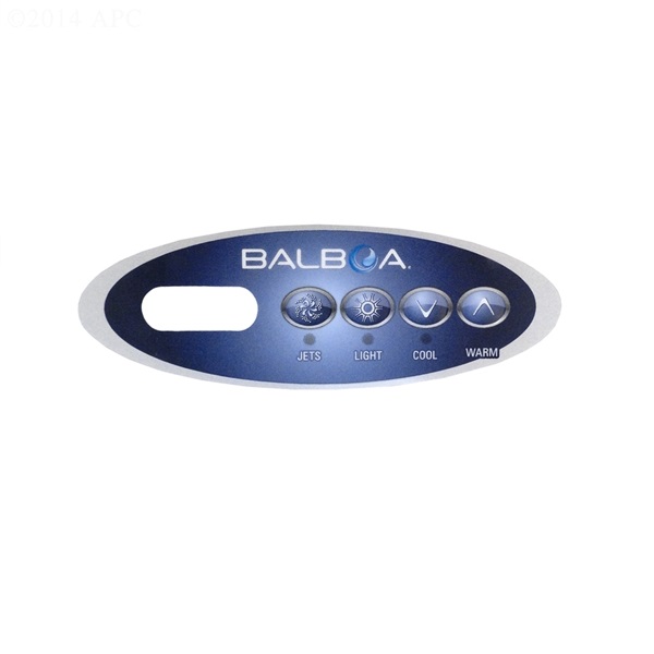 Topside Overlay - Balboa 4-button for VL200 (#11852)