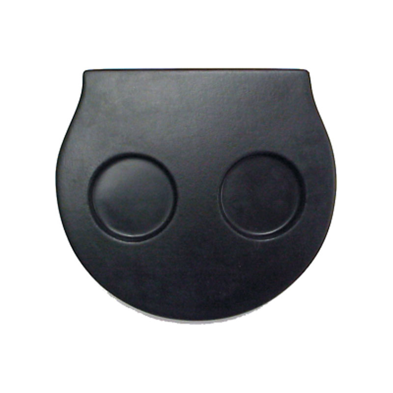 Filter Lid - 10" Horseshoe Shaped, 2-Cup, Black (#3003)