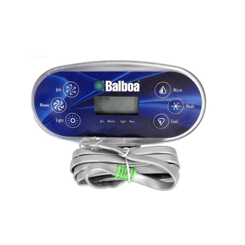 Topside - Balboa VL600S 6-button Digital w/o overlay (#54546)