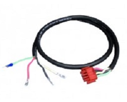 Cord - Male AMP 48" 4-wires for Pump 1 - Red (#6022) 
