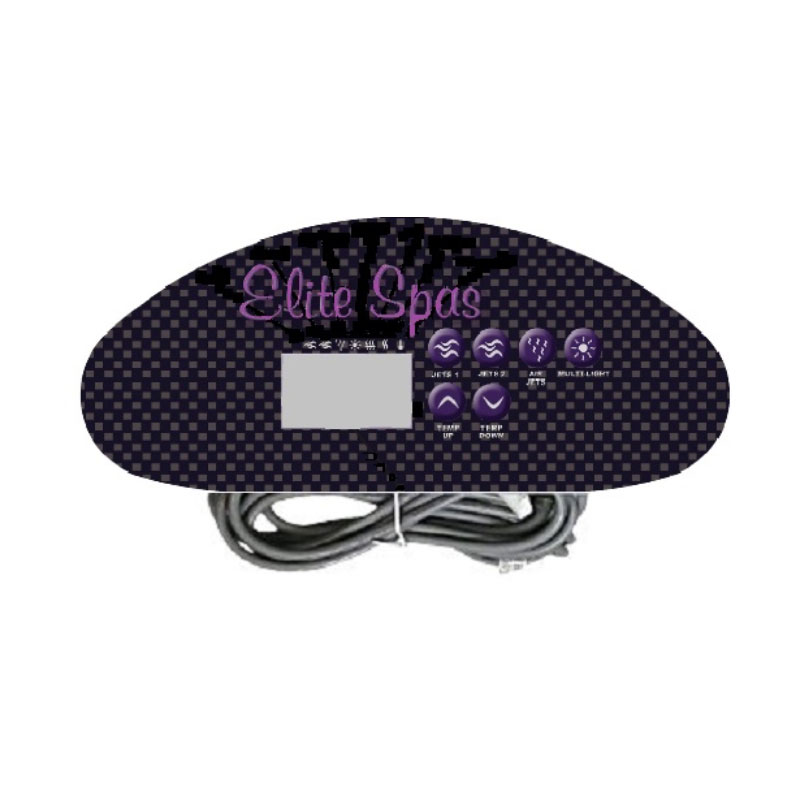 Topside - Hydro Quip Platinum Elite 6-Button Digital (#6110)